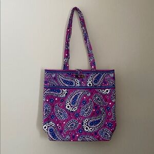 Vera Bradley Purple Tote Bag
